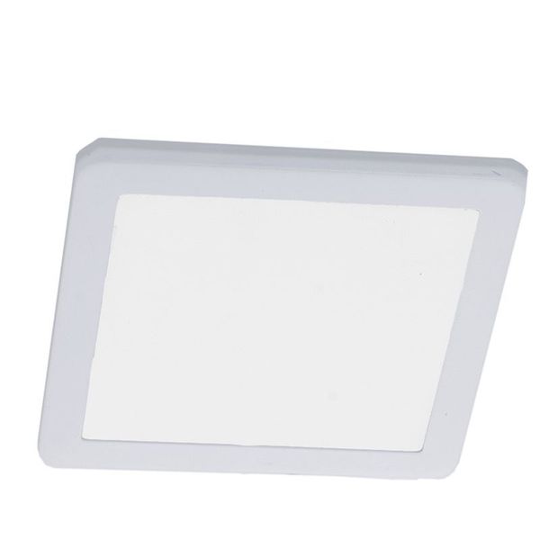 Westgate PL12S-50K-WH12V LARGE SQR SLIM PUCK LIGHT, ETL, 3000K, WHITE PL12S-50K-WH